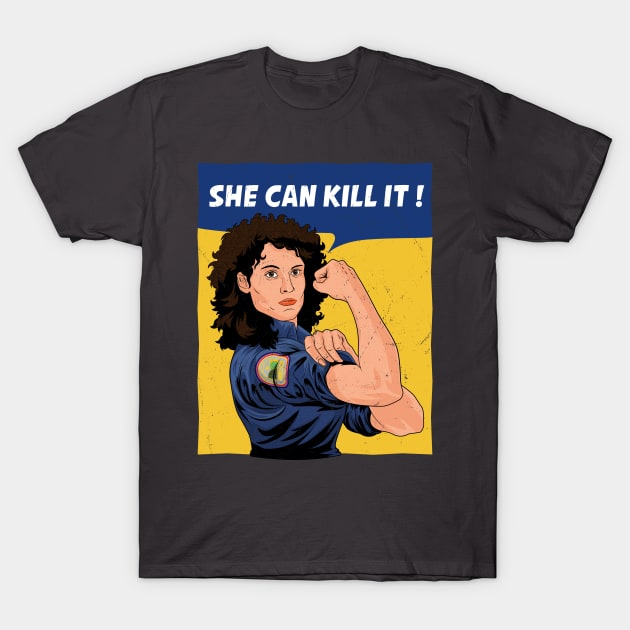 Ripley the riveter T-Shirt by redwane